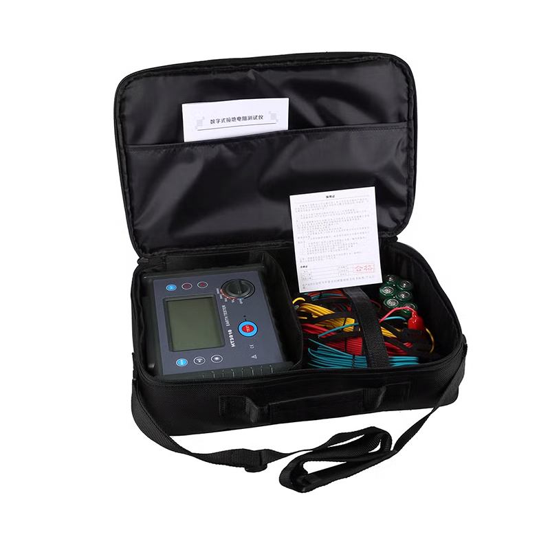 Onlayn yerga ulanish qarshiligi detektori/testeri (mini-tur, simli tizim)