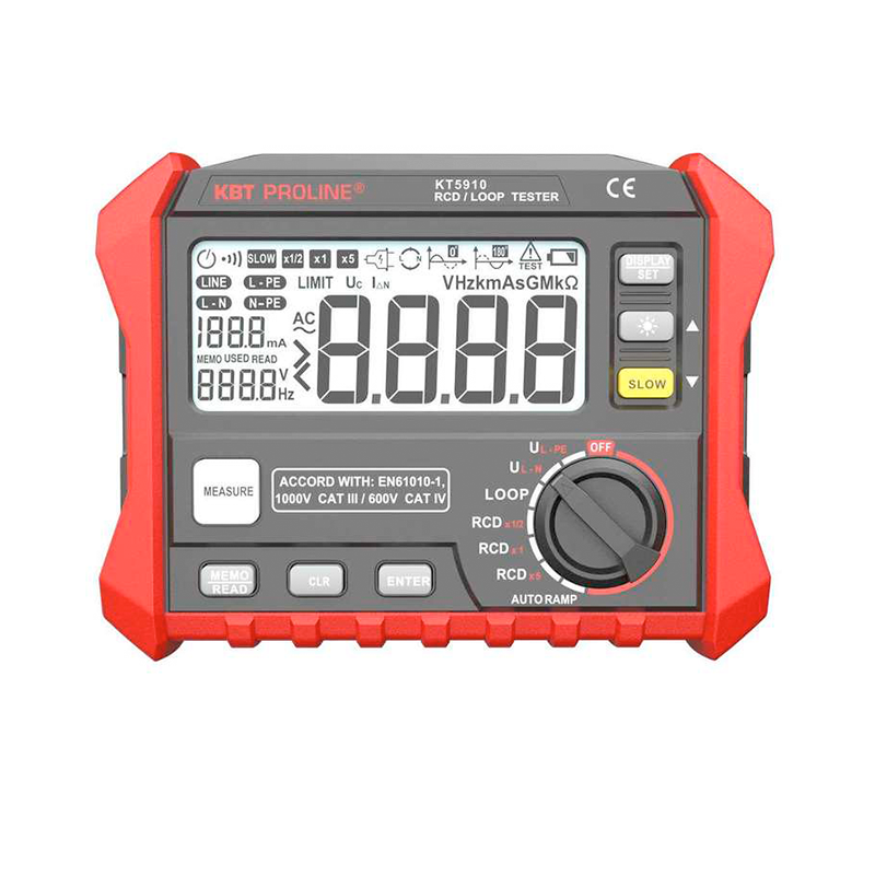 Onlayn yerga ulanish qarshiligi detektori/testeri (portlashdan himoyalanmagan, simsiz tarmoq tizimi)